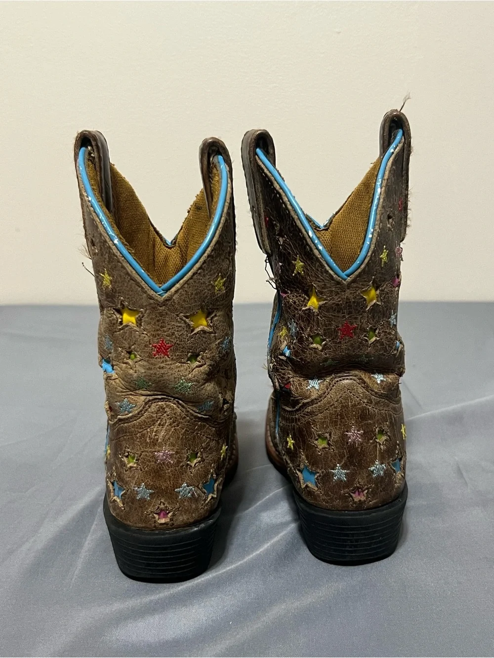 Dan Post Children’s Size 9d Star Leather Boots